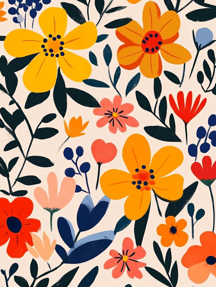 Florales Muster 4