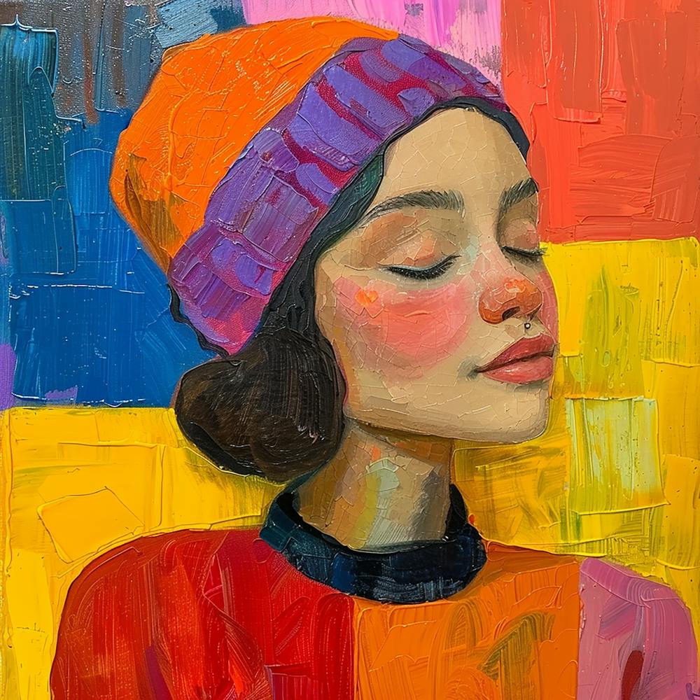 Peacefully me 2 - Portrait Of A Woman, city wall art, colorful wall art, home decor, minimal art, modern wall art, wall art, wall decoration, wall print colourful wall art, decor wall art, digital art, digital art download, interior wall art, downloadable art, eclectic wall, fantasy wall art, home decoration, home decor wall, printable art, printable wall art, wall art prints, artistic expression, contemporary, modern art print, 