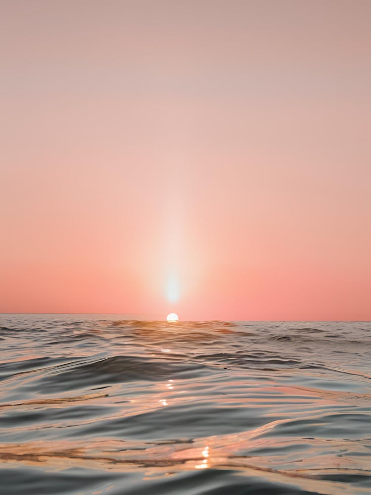 Sunset Over The Ocean 22