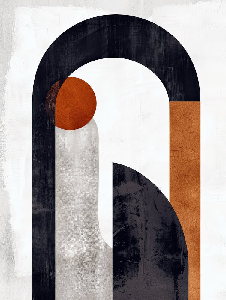 Textural Perspectives Bauhaus Minimalist