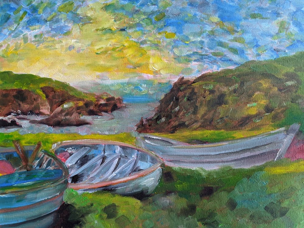 Boats In Shetland