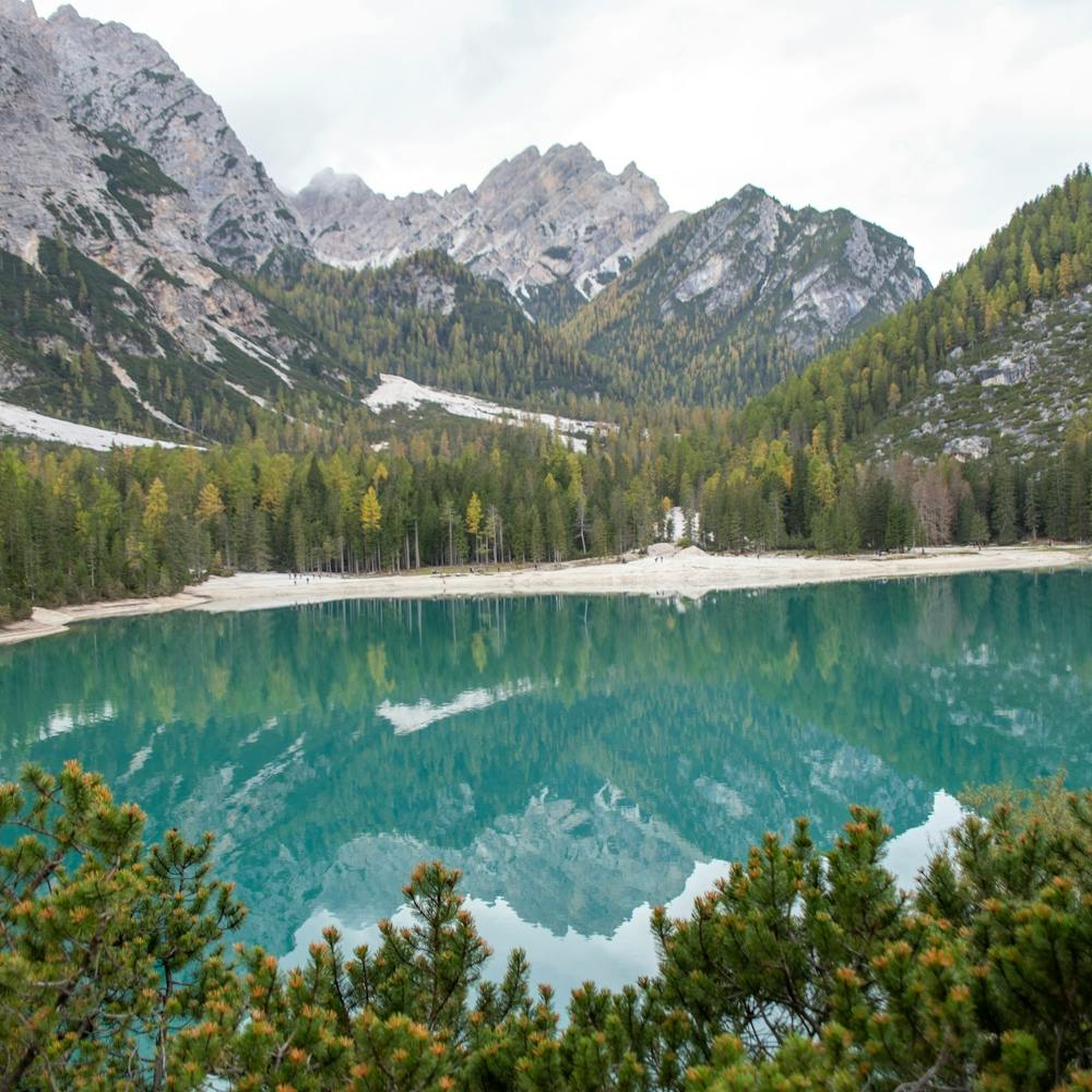 Braies Lake Dolomites
