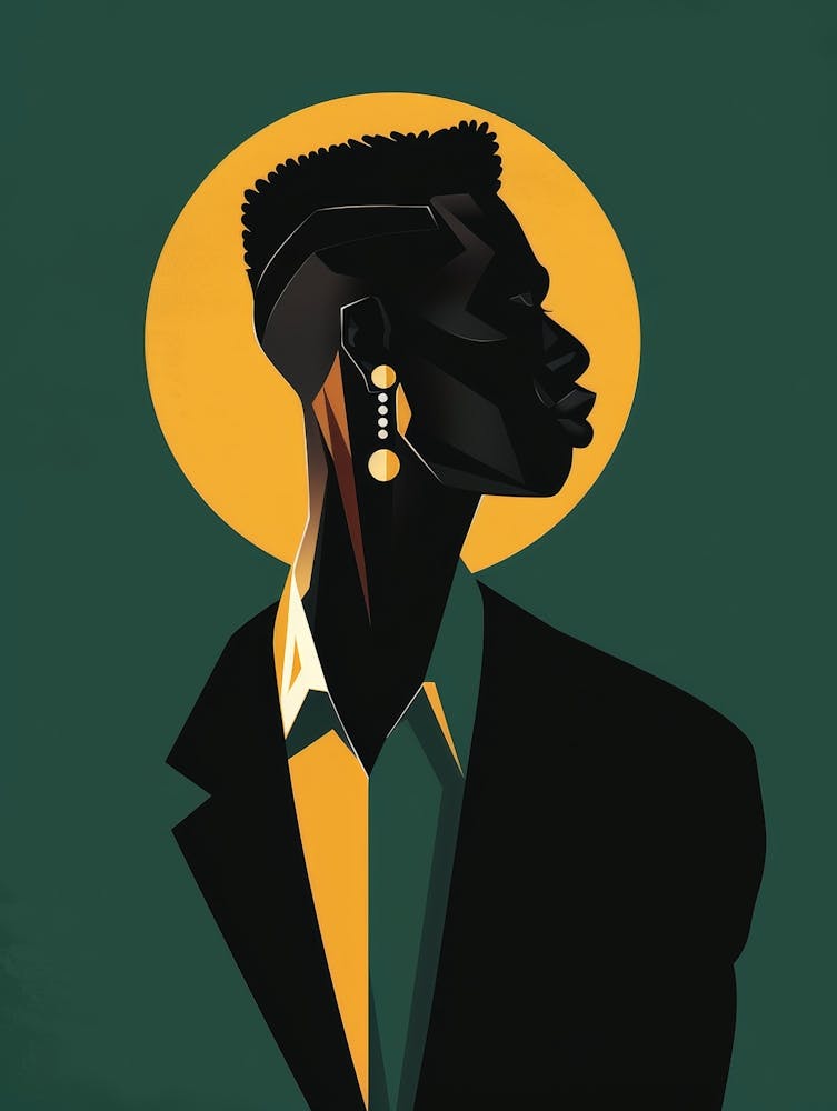 Portrait Of African Man