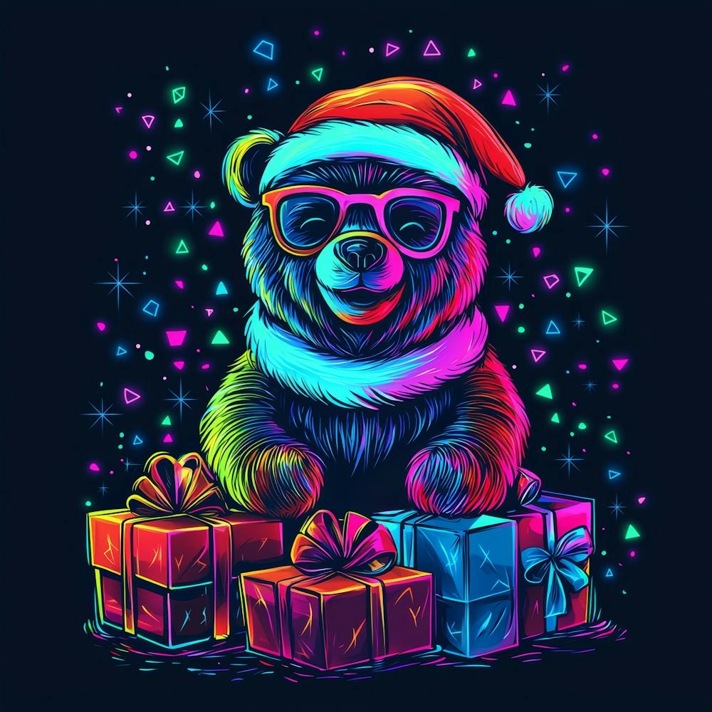 Santa Bear 1