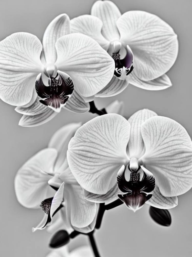 Orchideen S&W Bleistift 2 Blume