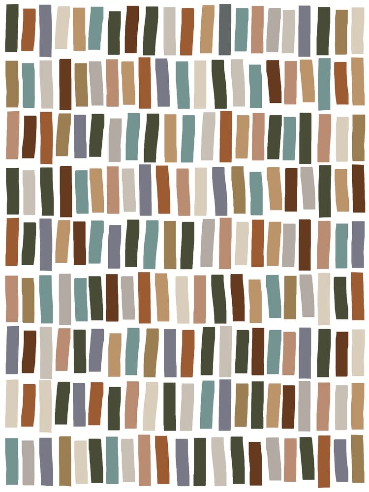 Abstract Pattern Shabby Chic Neutral Colours