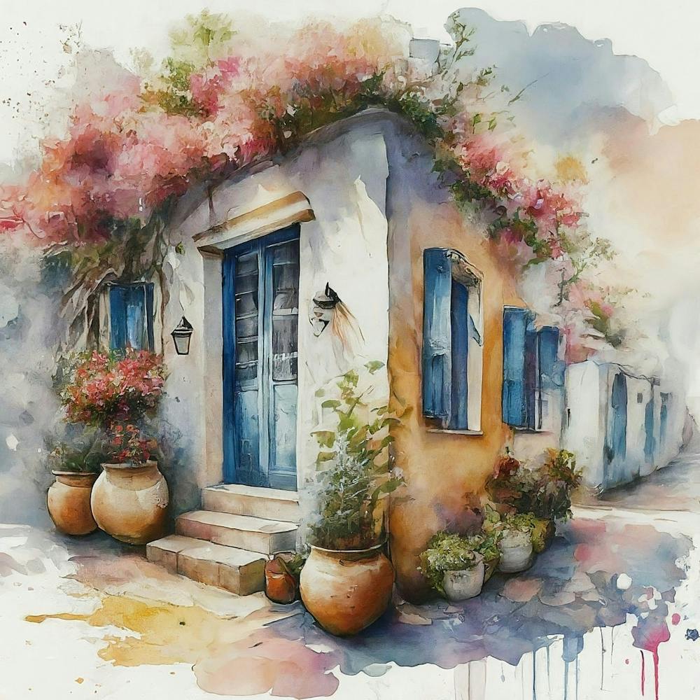 Greek Old House