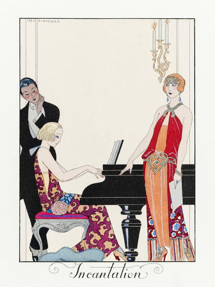 Incantation France Xxe Siècle (1923), George Barbier