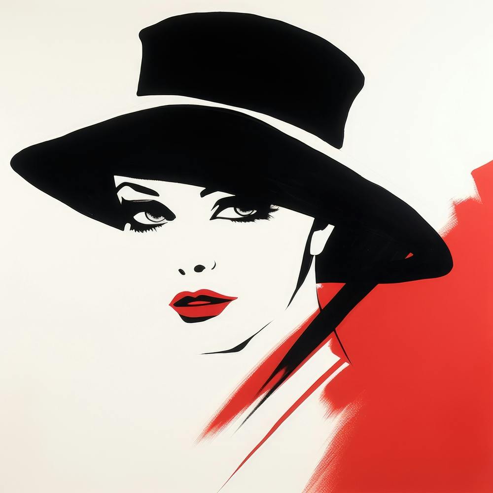Lady In A Hat 2