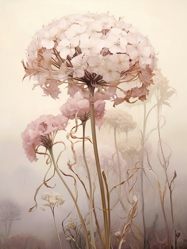 Floral Illustration Queen Annes Lace 3