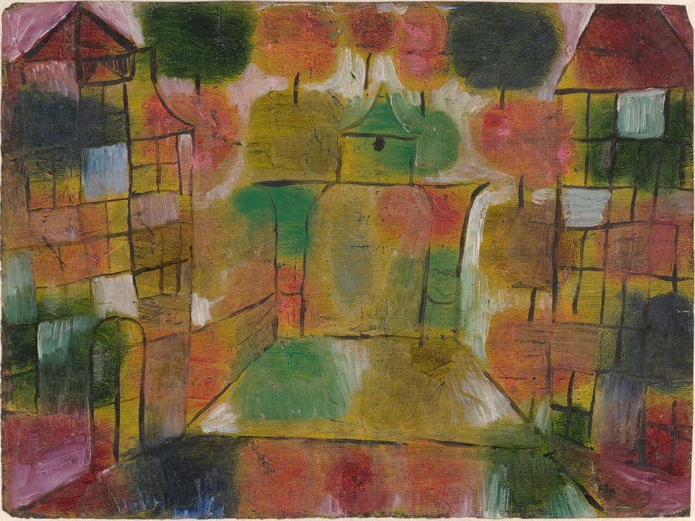 Tree And Architecture – Rhythms) (1920), Paul Klee