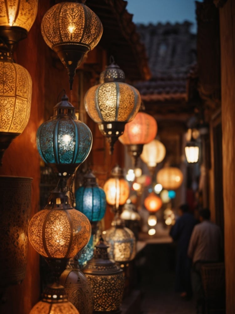 Lanterns In The Alley