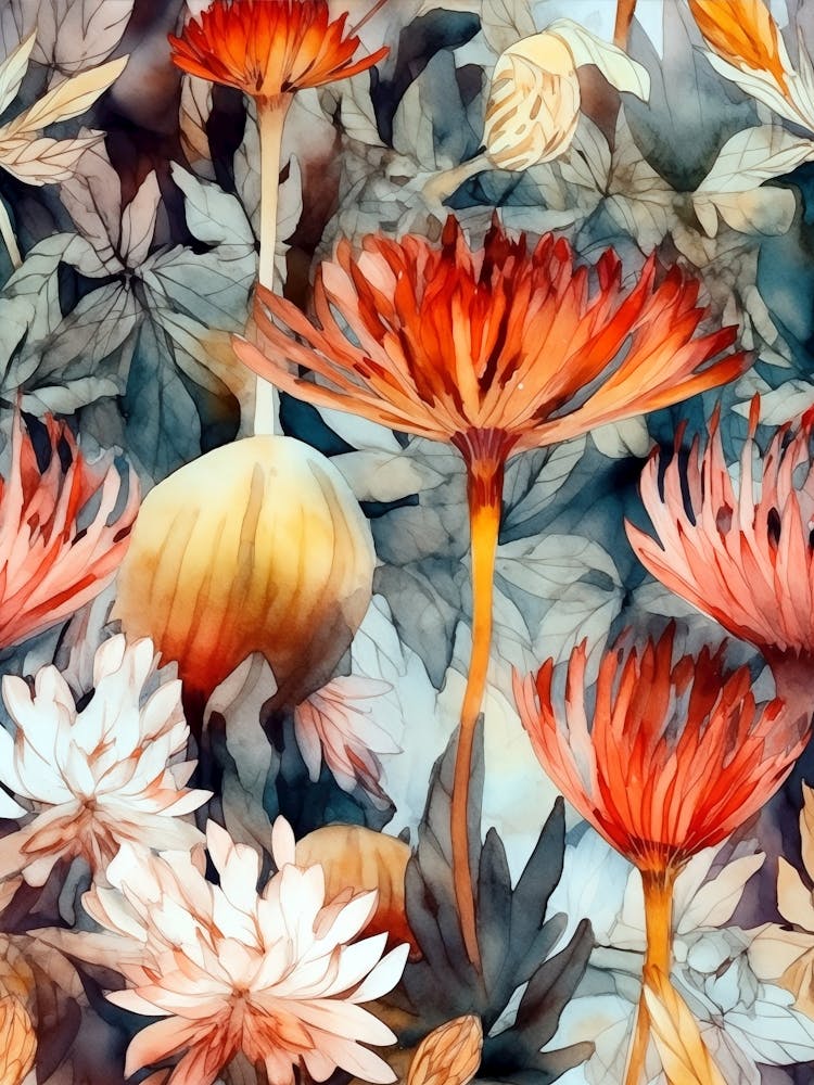 Watercolor Floral Pattern