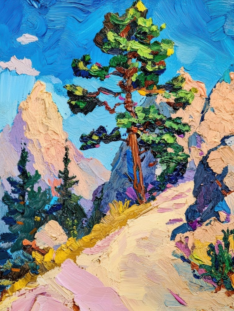 Pines In The Mountains