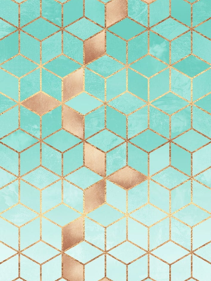 Soft Gradient Aquamarine