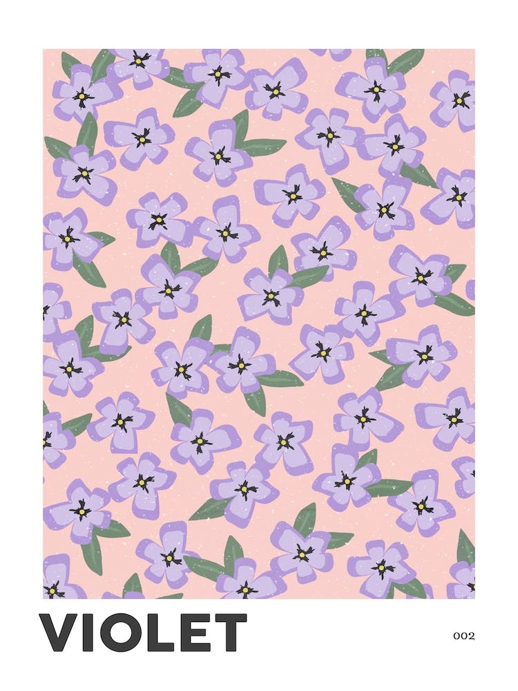 Violet February Birth Flower