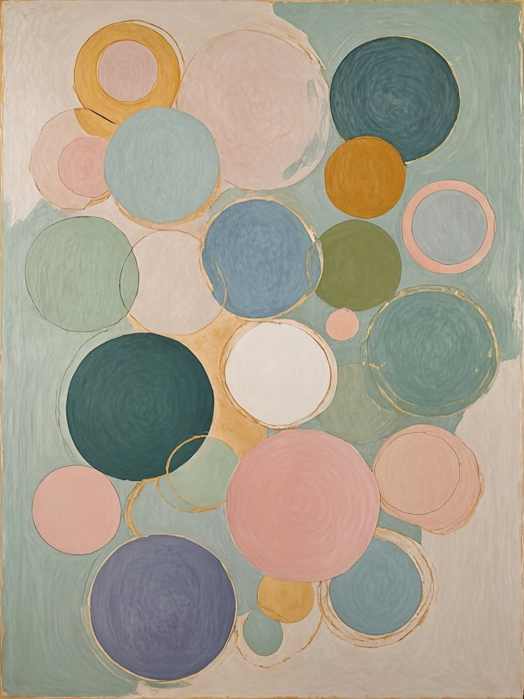 Circles In Pastel no2