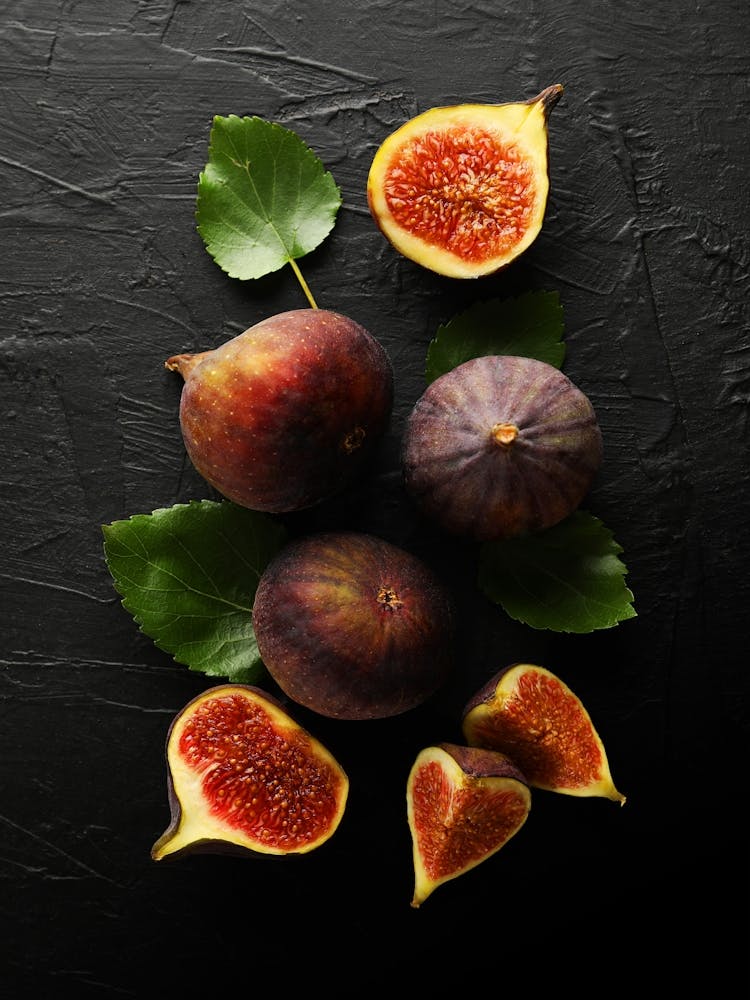Fresh fig — Food kitchen poster/blackboard, photo art