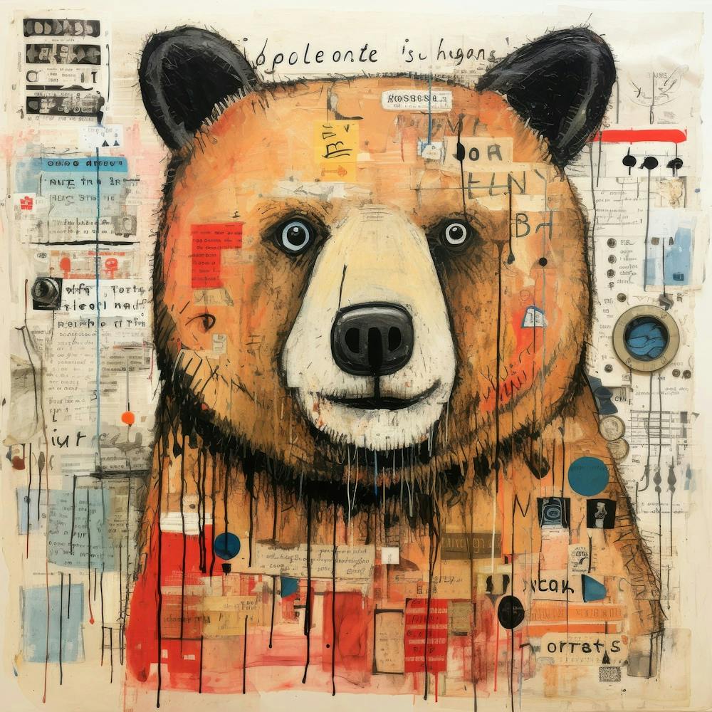 Abstract Bear 3