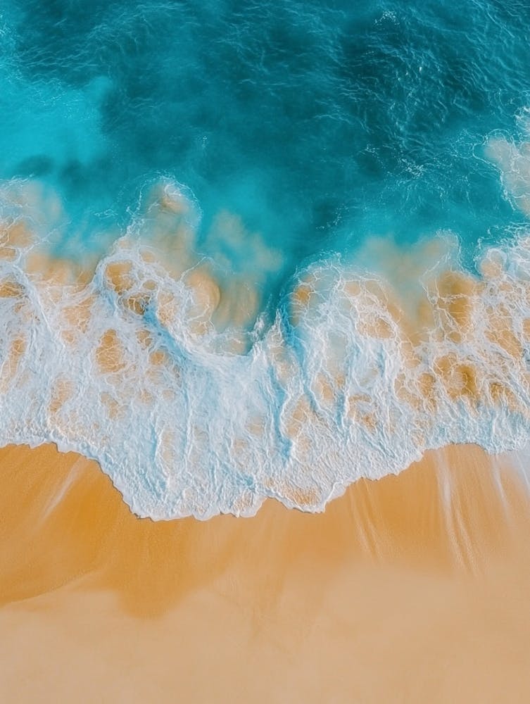Aerial View Of A Beach 109