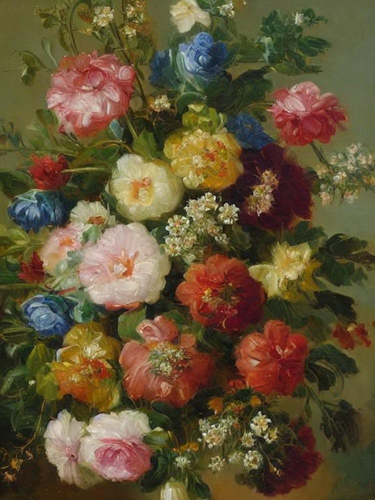 Statice Painting 3 Flower