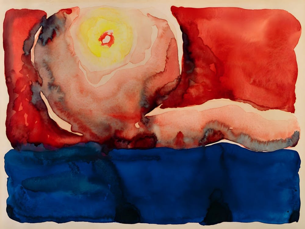 Georgia O'Keeffe - Evening Star, VII