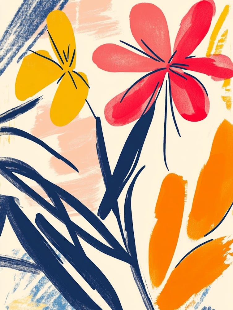 Abstract Floral Painting 49