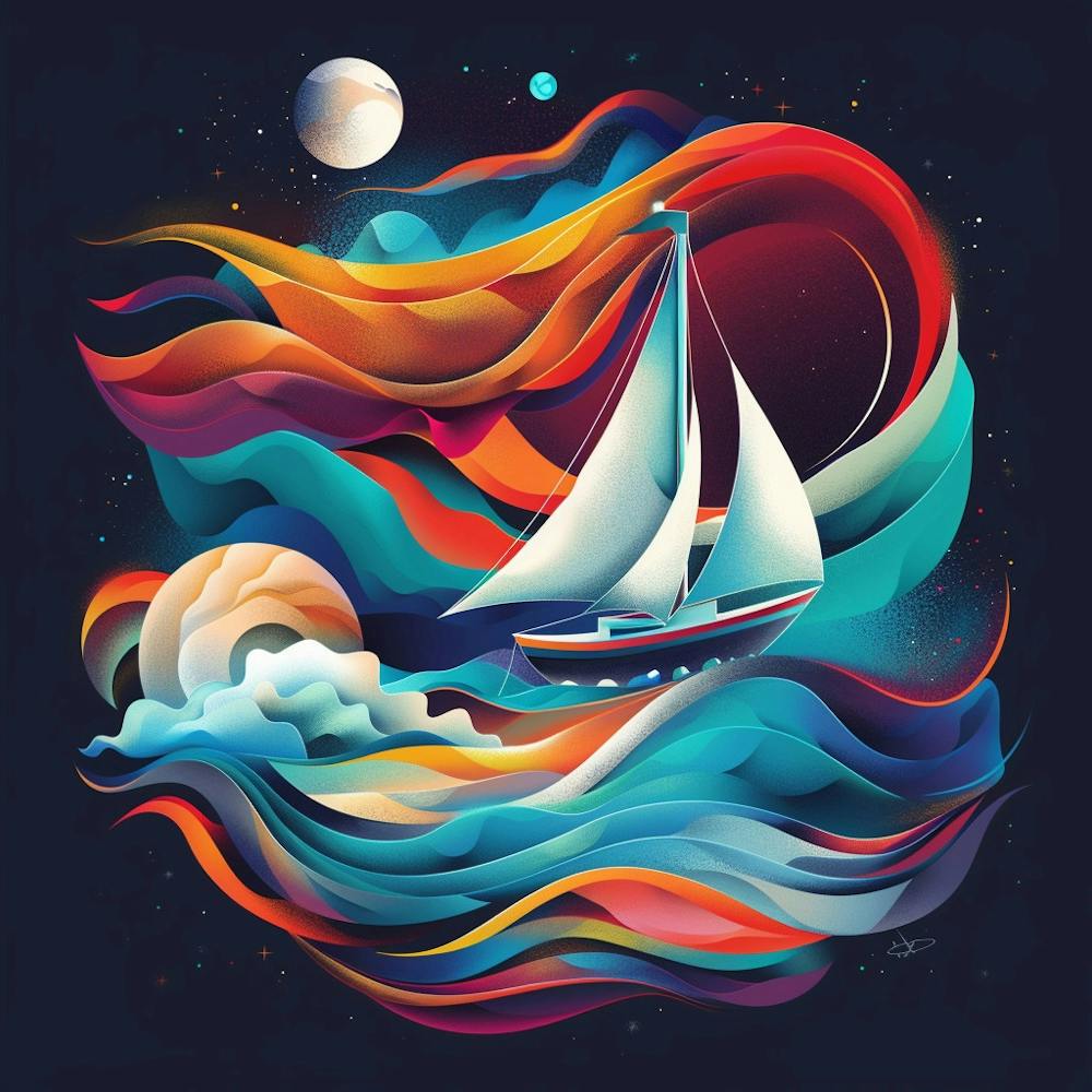 Sailboat In The Sea