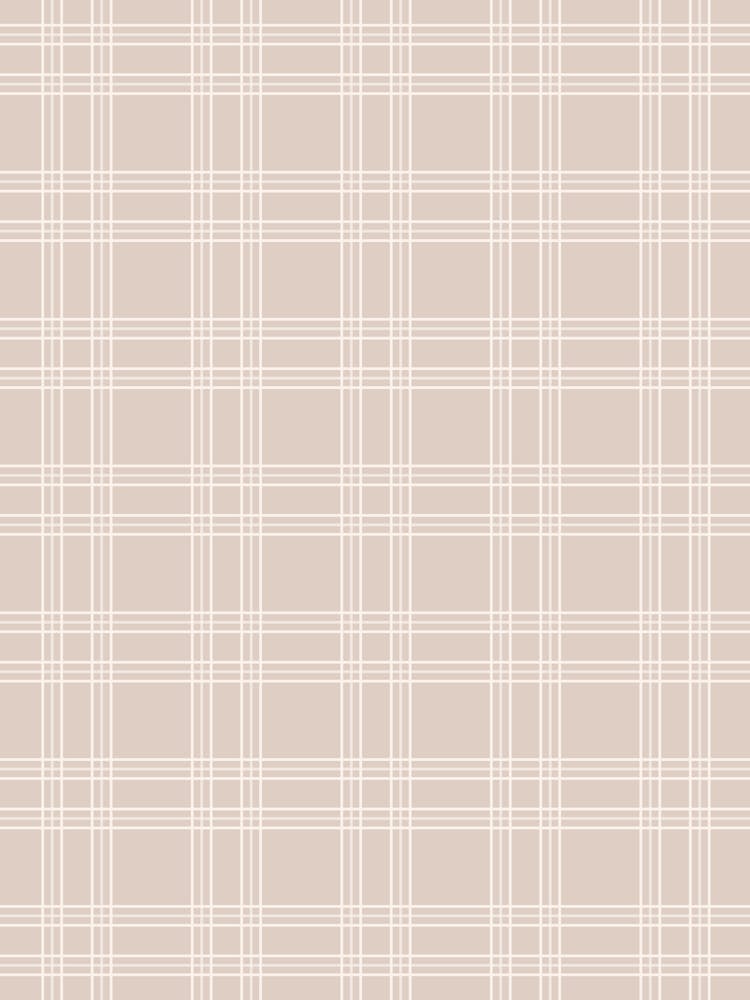 Beige Gingham