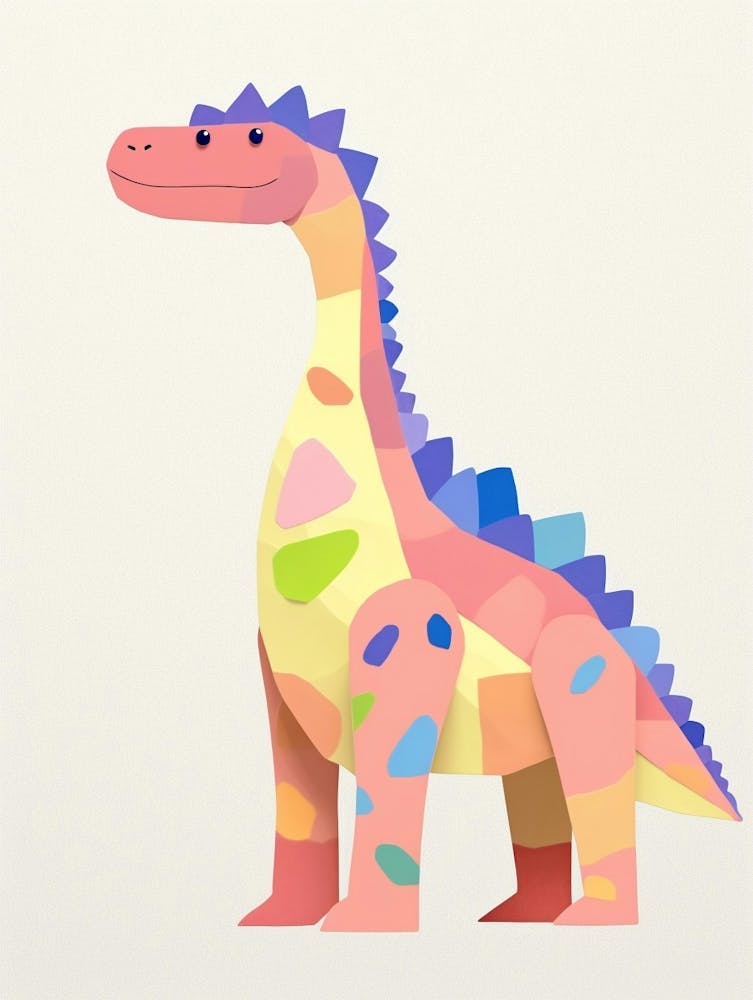Nursery Dinosaur Art Carnotaurus