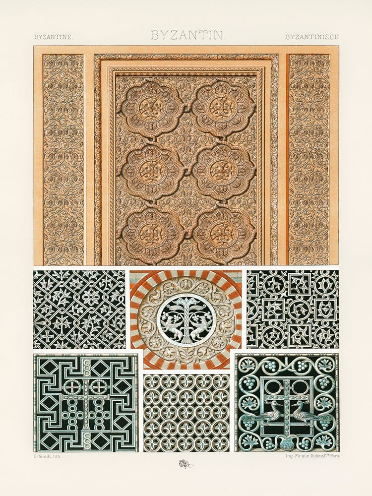 Byzantine Pattern, Albert Racine (2) 1