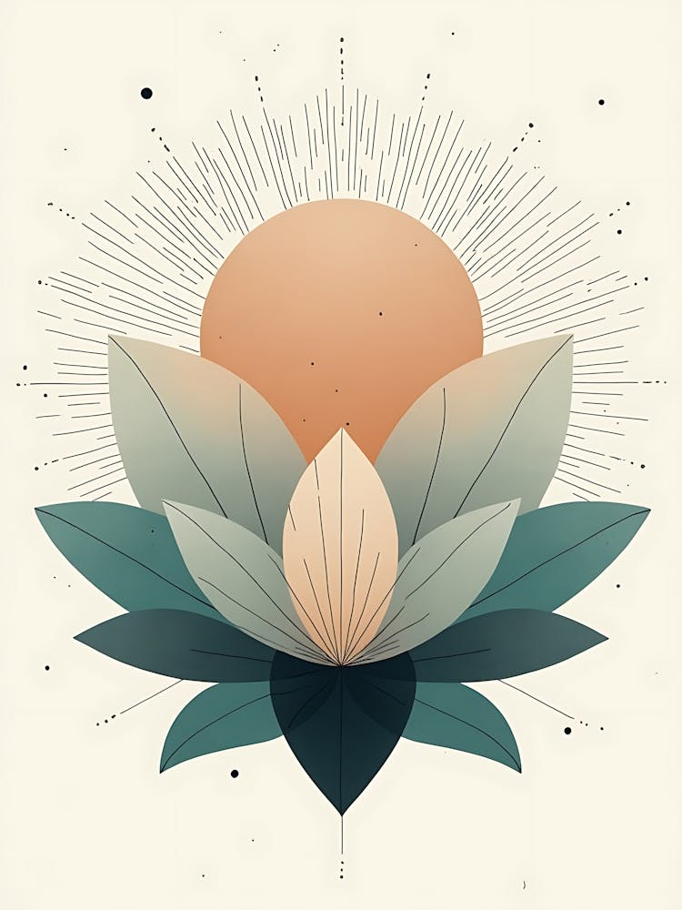 Muted Botanical Echoes