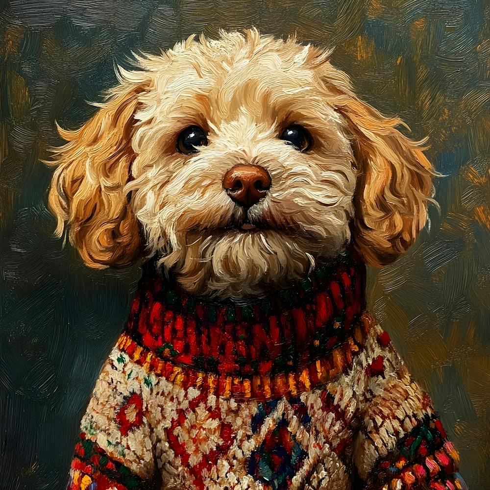 Christmas Golden Dog 2