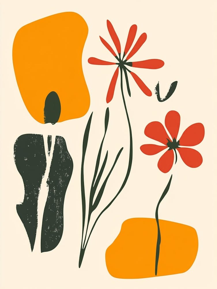 Abstract Floral Painting 42