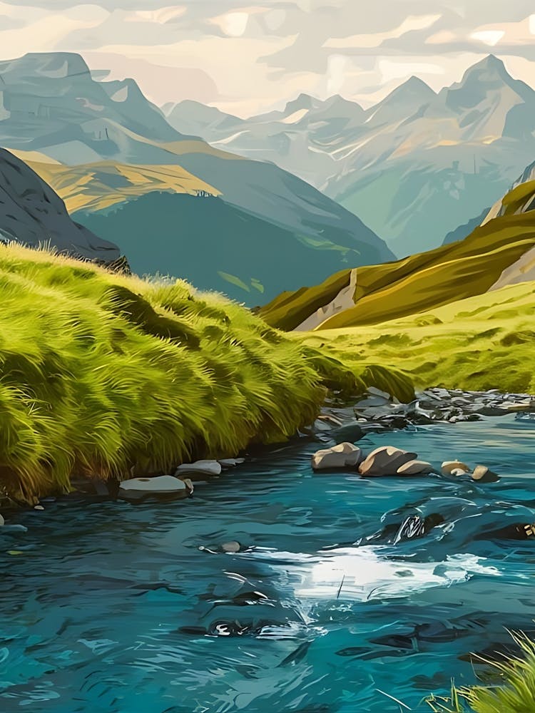 Swiss Alps Landscape