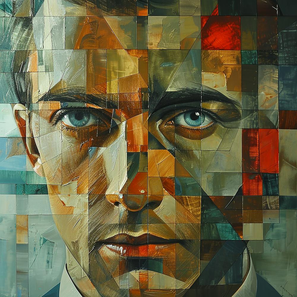 'The Face Of A Man' 1