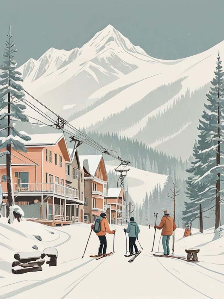 Retro Apres Ski Vintage Artwork (10)
