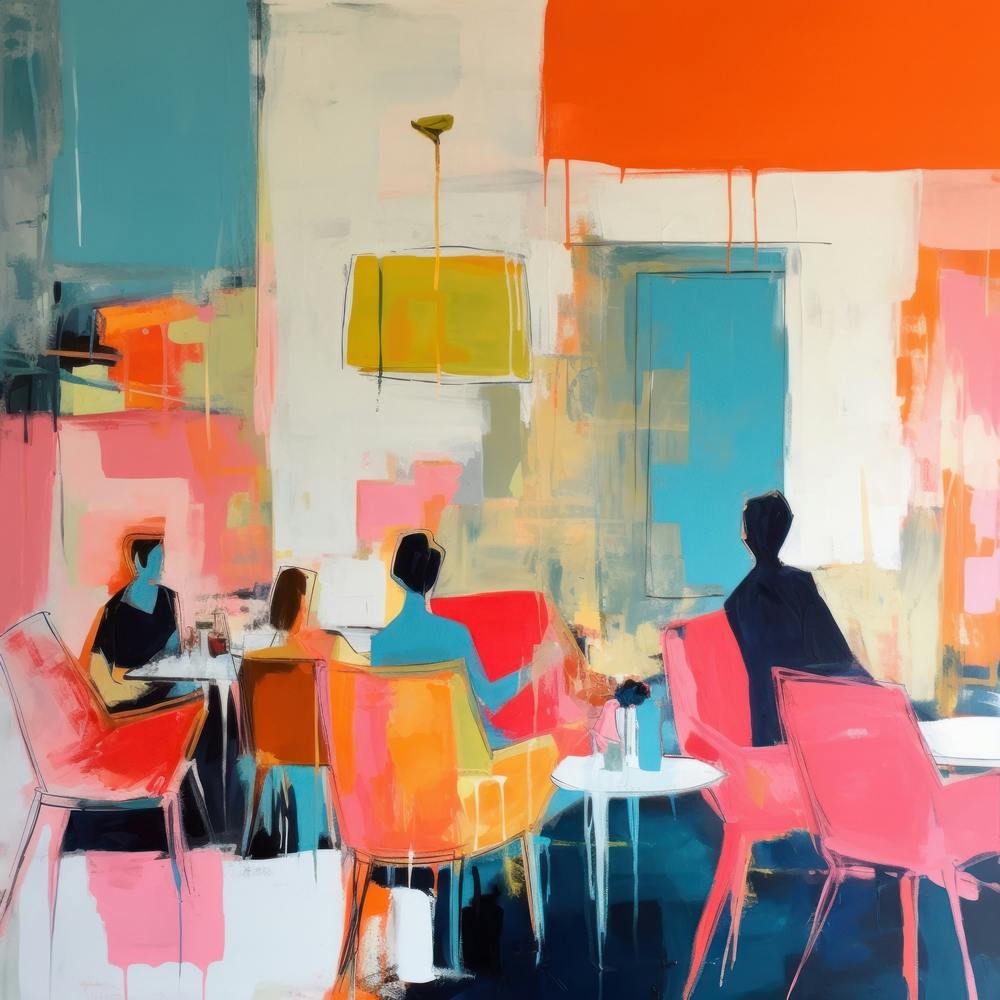 People In The Restaurant 73