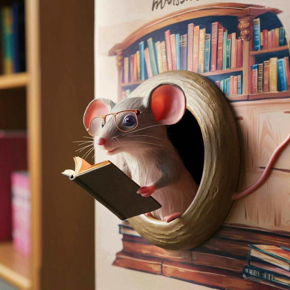 An Adorable 3d Render Of A Mouse Peeking Out Of A N3bxuzigtooltbi00d1rba Dlui2odusqs1gezihbfzsw
