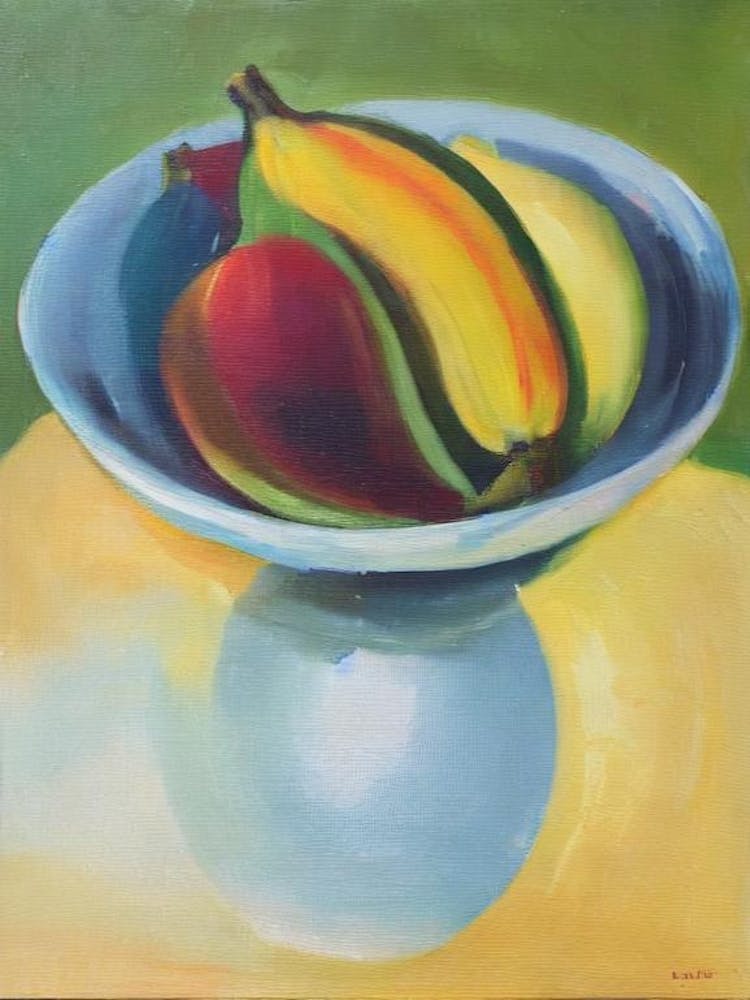 Banana Bowl Of fruit