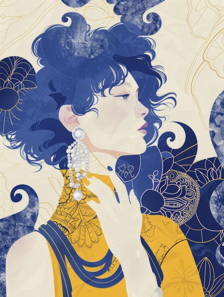 Girl With Blue Hair 5