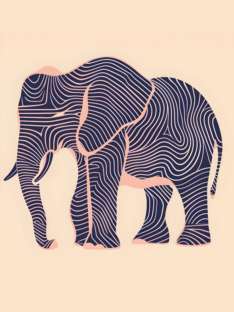 Abstract Elephant