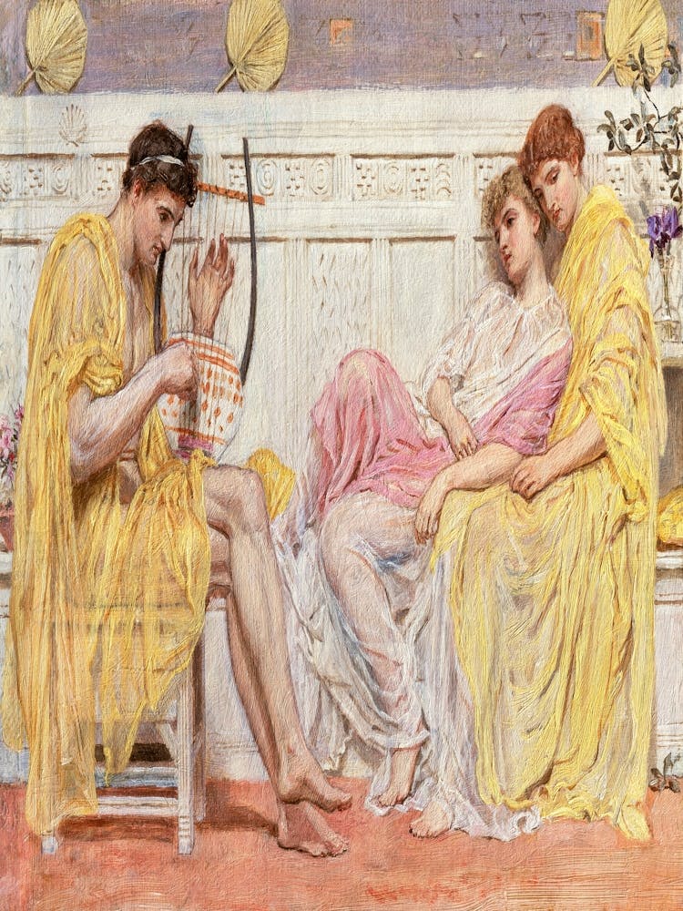 Aphrodite And The Lyre
