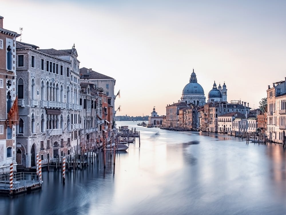 Grand Canal In Venice