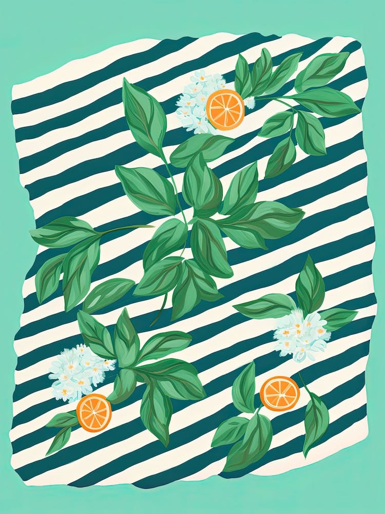 Mint Summer Illustration 6