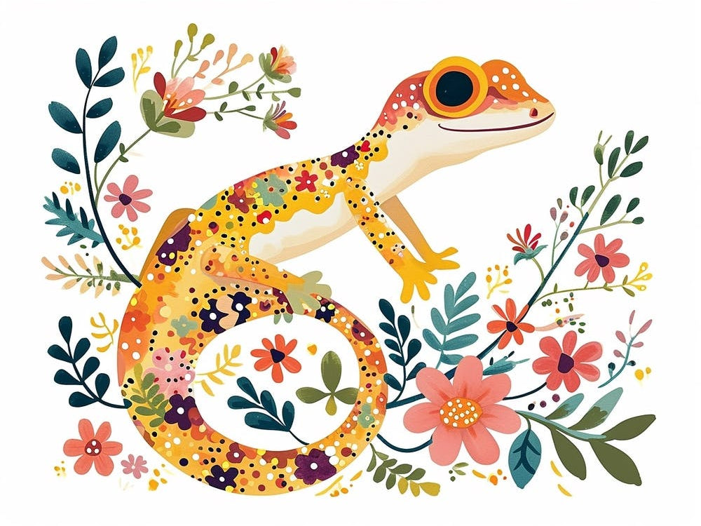 Little Floral Gecko 1