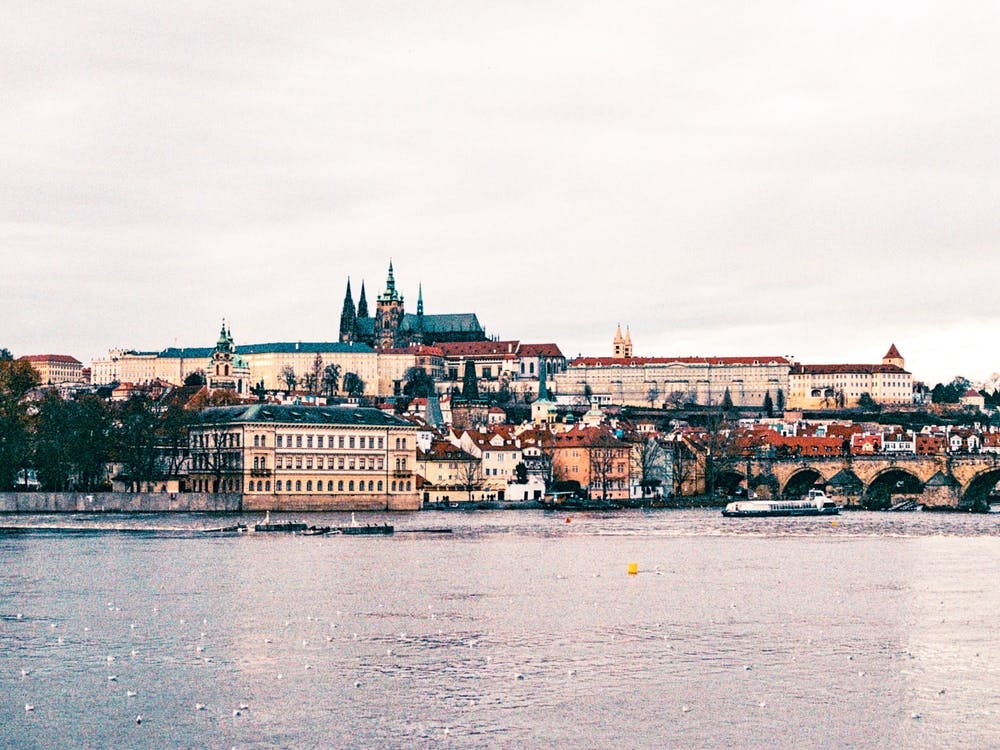 Prague From The Water