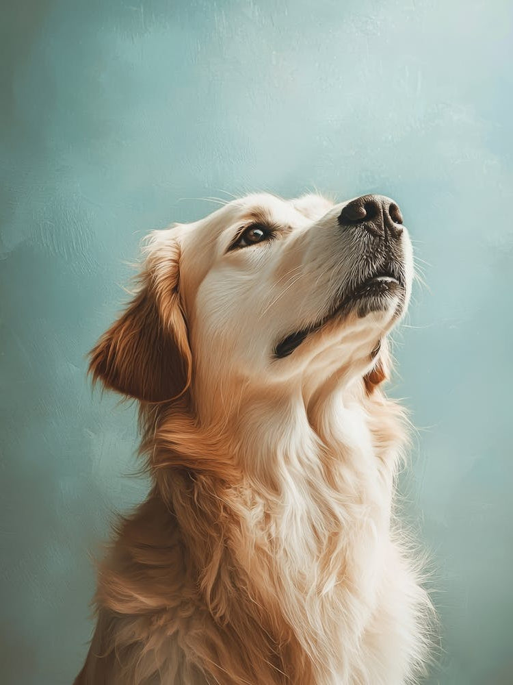 Golden Retriever.Generated AI. 1