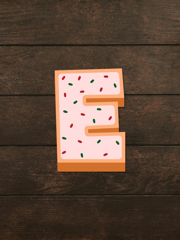 Gingerbread Christmas Letters Living Room Holiday Display 05
