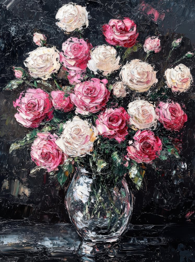 Roses In A Vase 5
